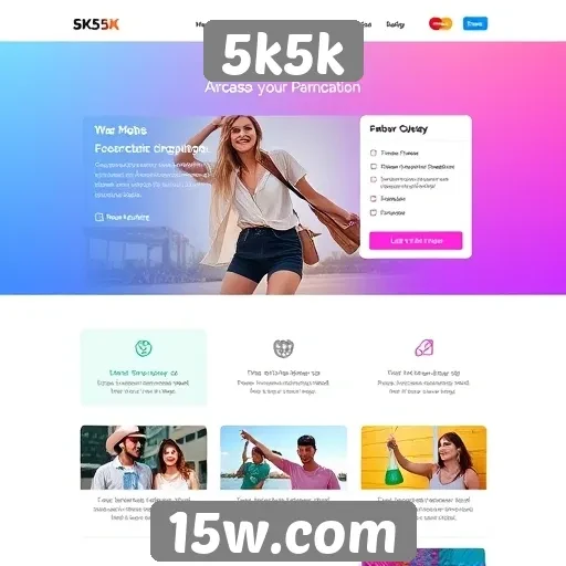 Funcionalidades e recursos do site 5k5k