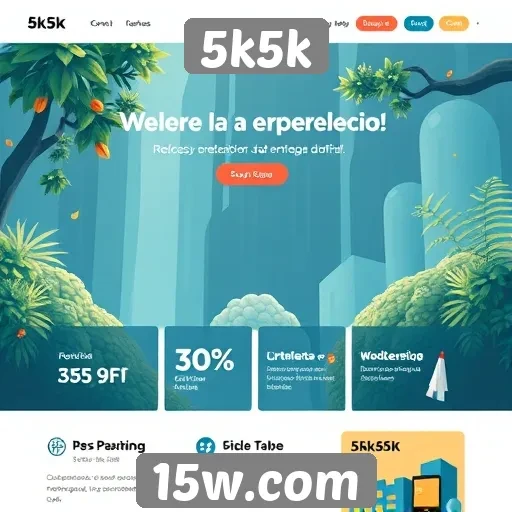 Experiência do usuário no site 5k5k